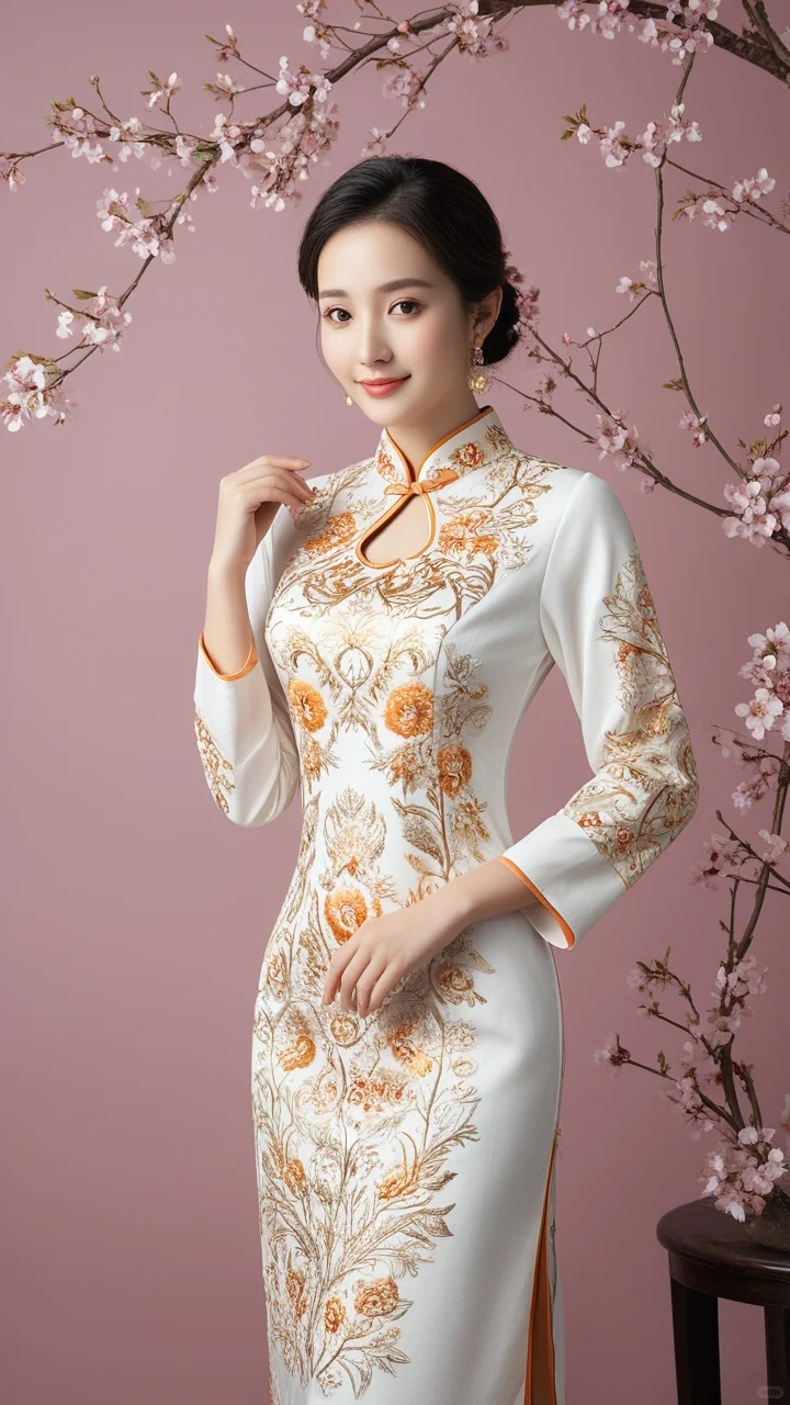 国风旗袍，端庄，优雅尽显