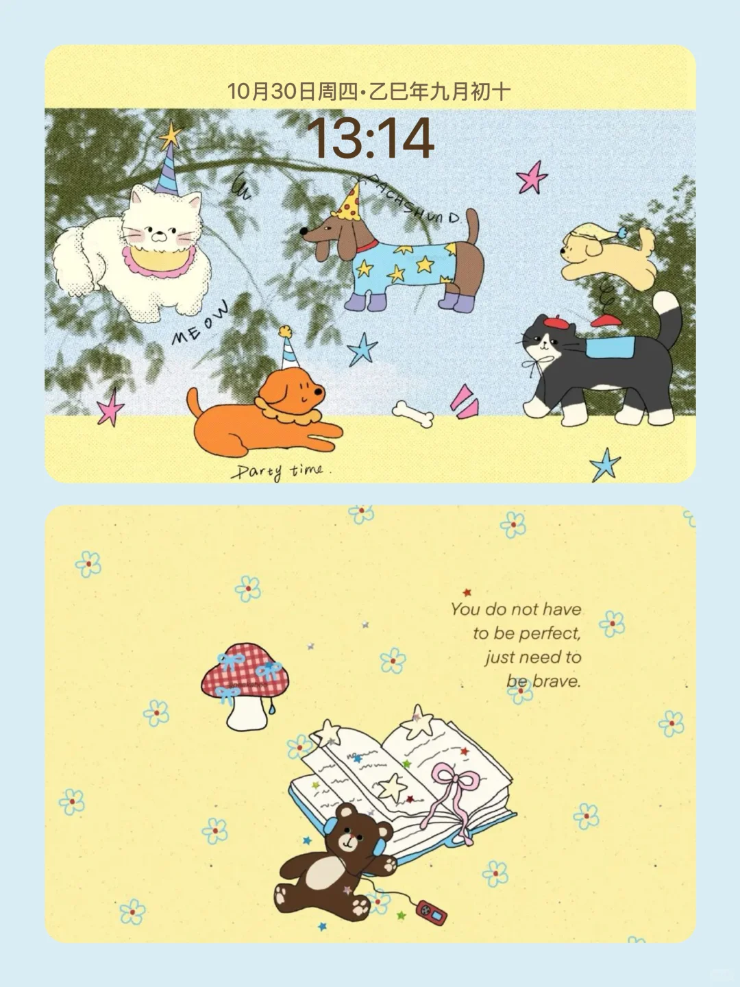 ipad壁纸•复古风格