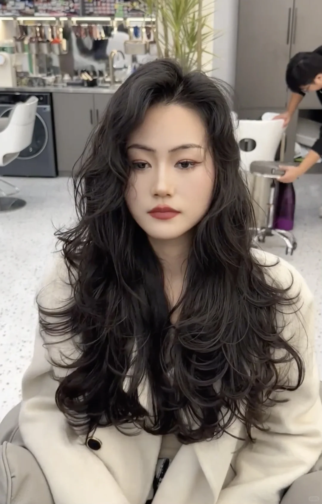 惠州方圆脸的姐妹都给我去烫这款云朵烫卷发