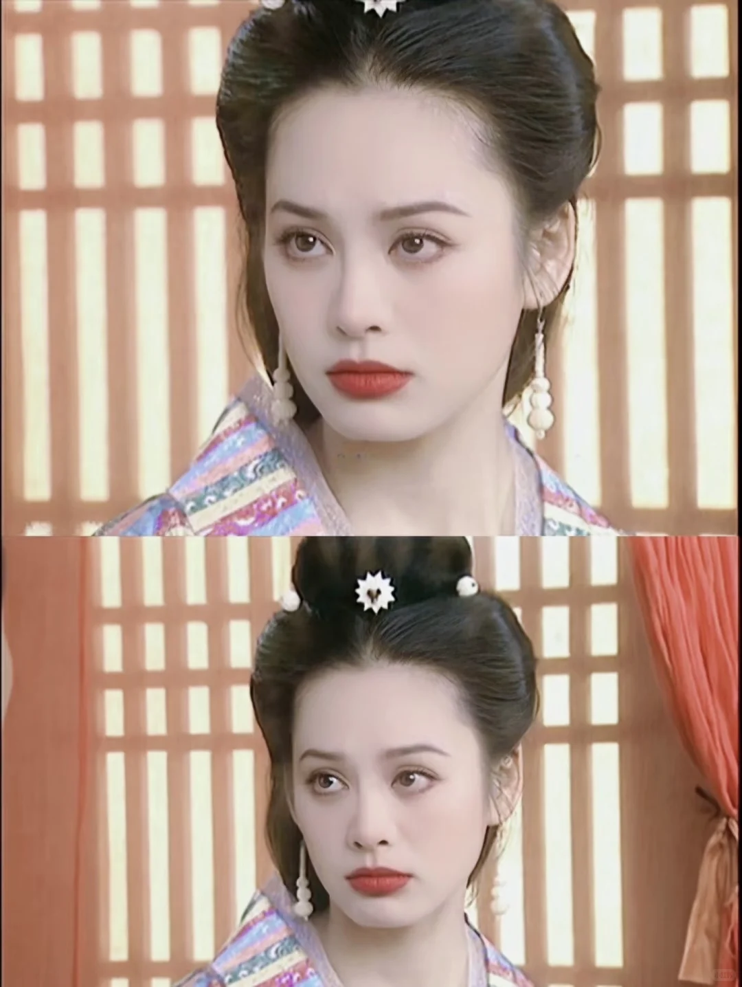 宁静，明艳大气的长相，野性难驯的气质