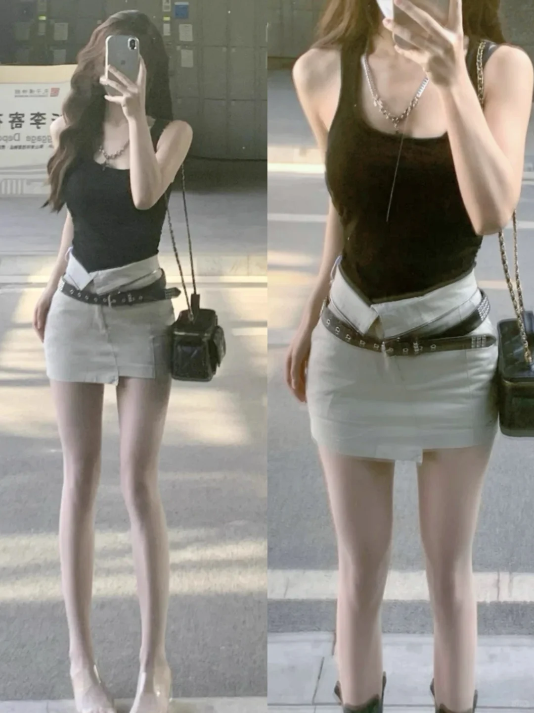 正面基础背面就不基础!露背简简单单就是帅!