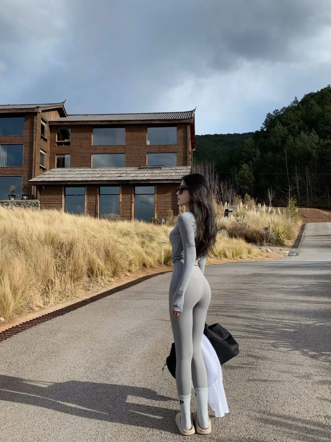 leggings的季节 穿搭18图