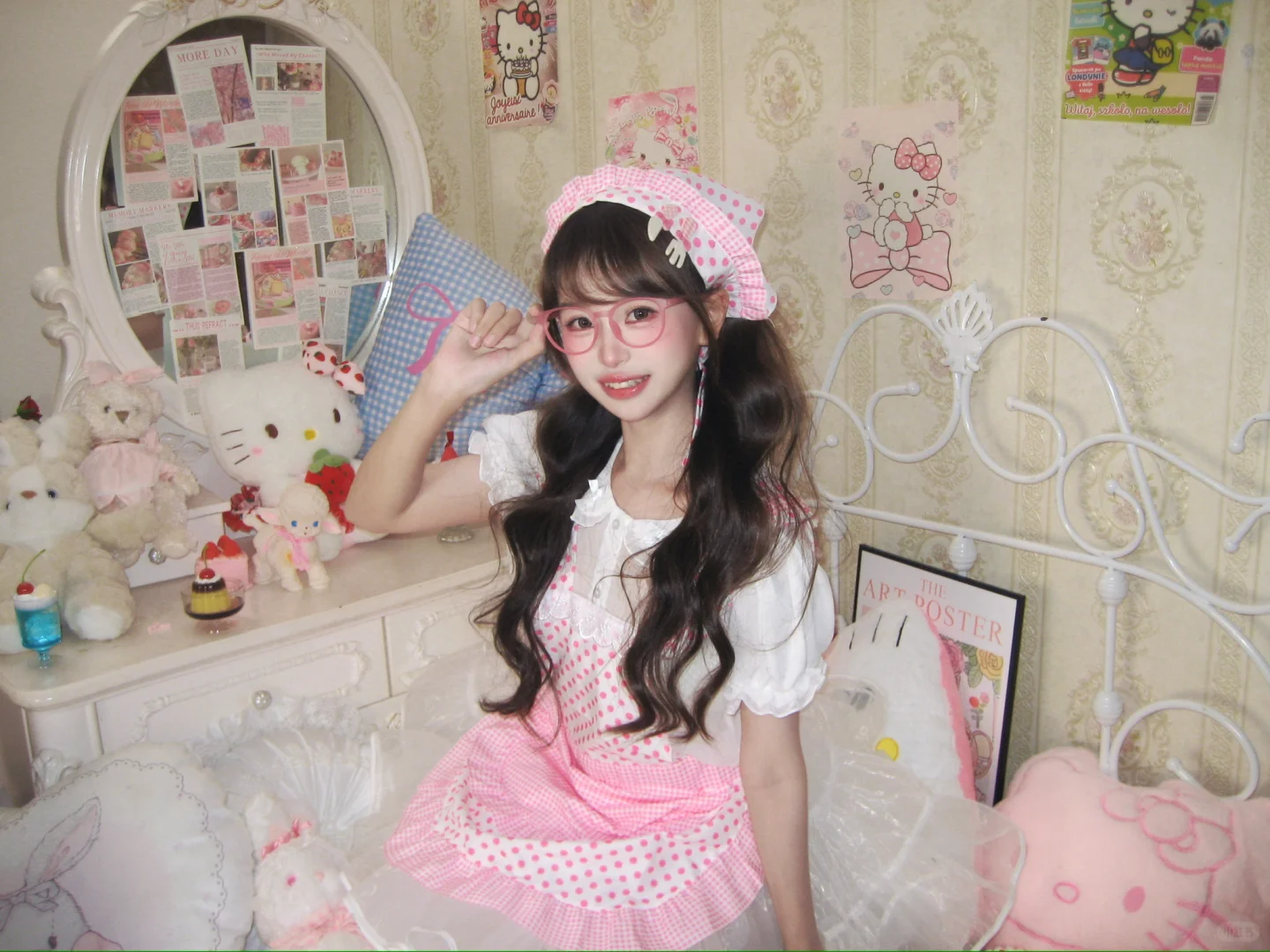 原来写真馆可以拍的和她宣传的一样啊…