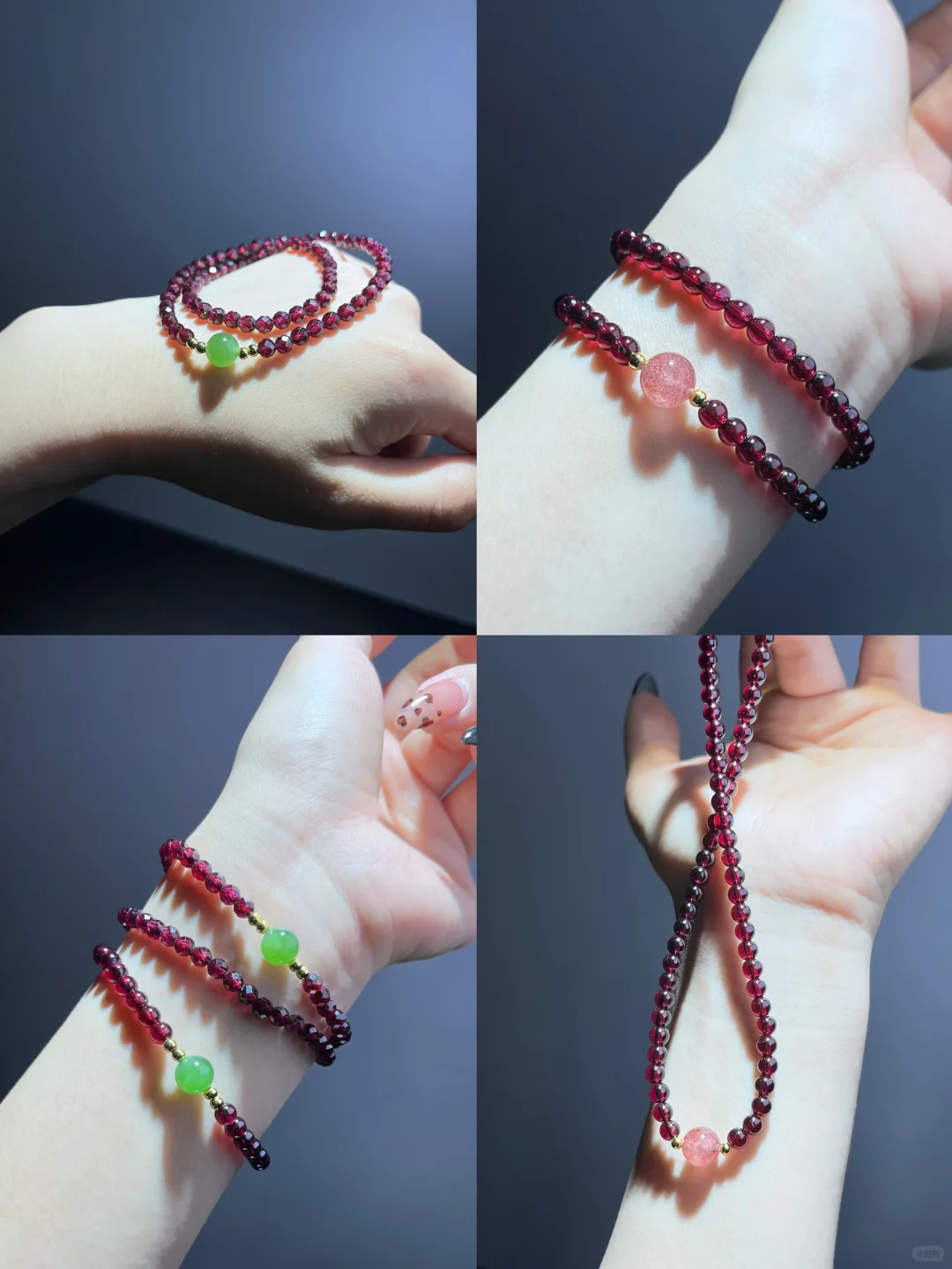 救命！原来这么多女明星（图2-3）都爱戴石榴石