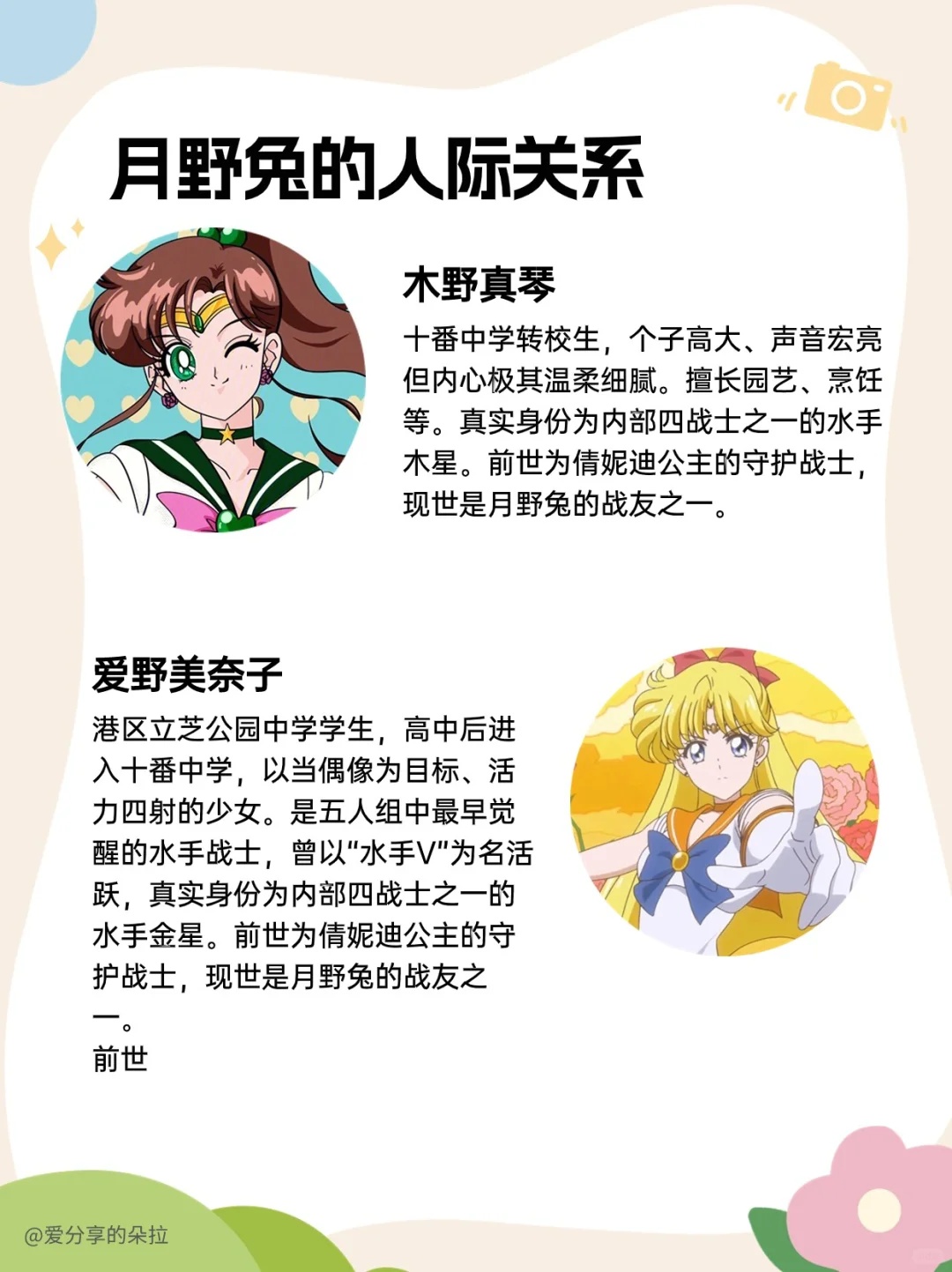 🌿每天认识一个IP I 月野兔