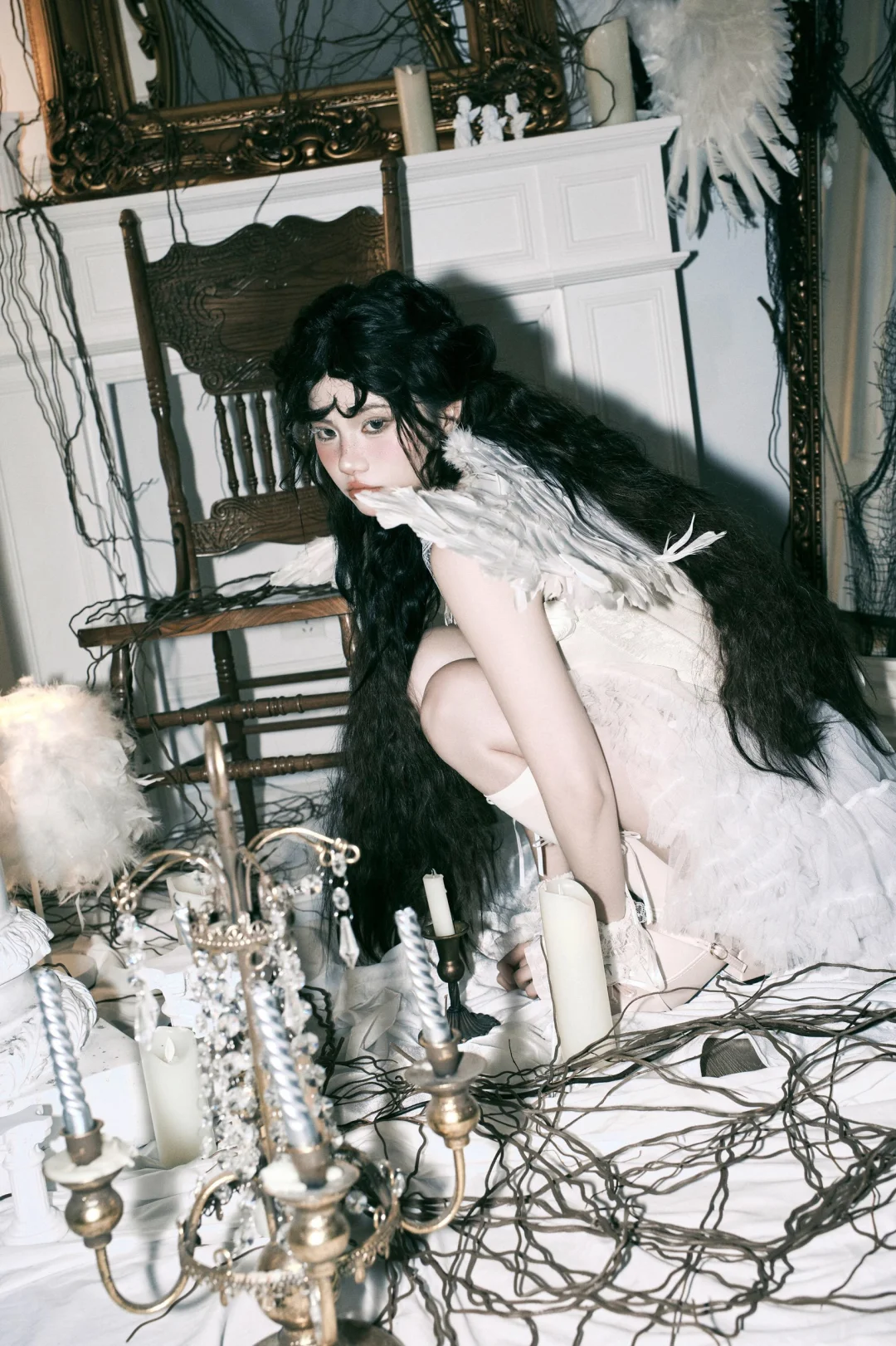 西安写真｜暗黑系天使👼🏻写真