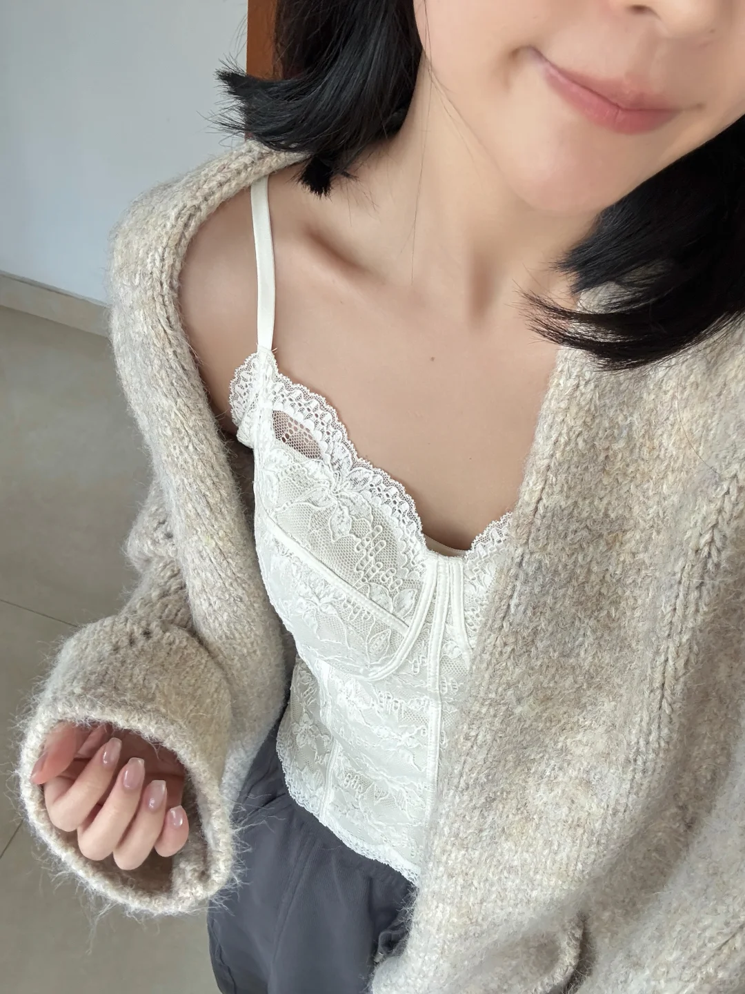 超爱的，这款蕾丝吊带