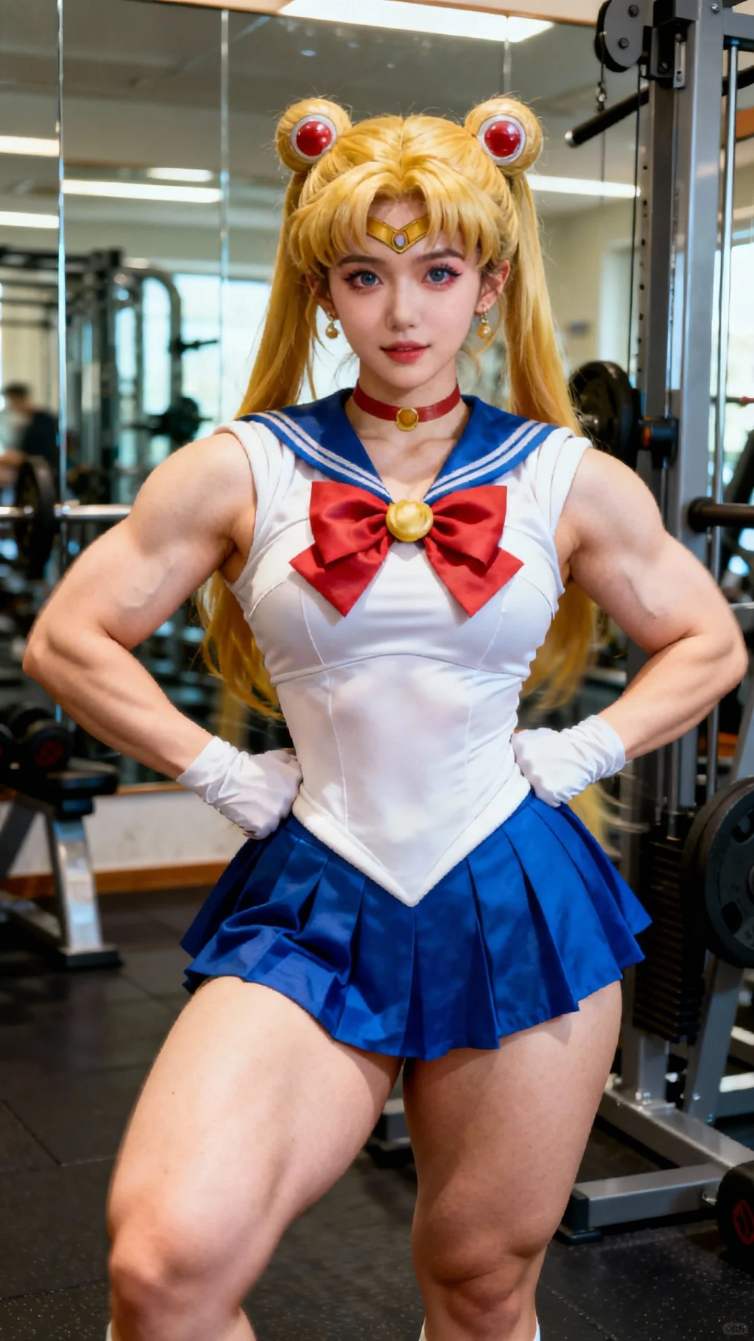 健硕的美少女壮士🎀