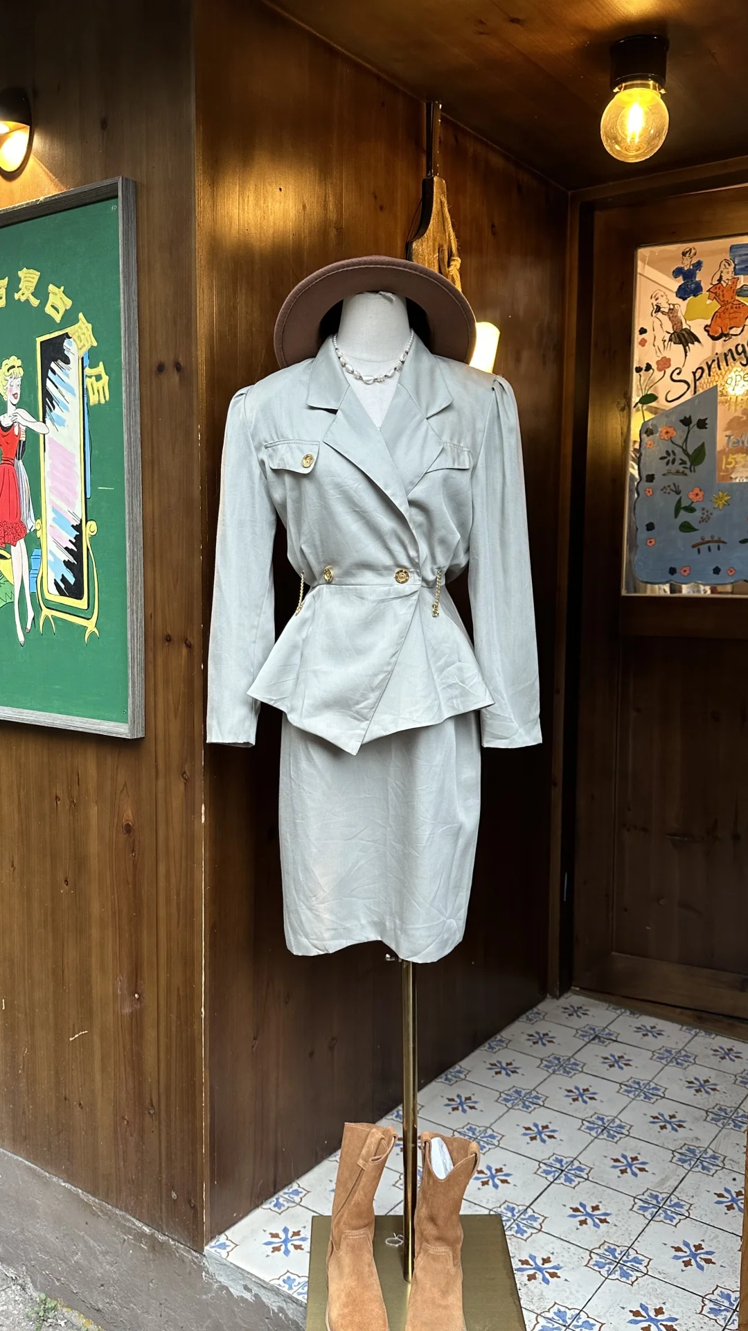 秀场回顾〰️穿梭在90s罕见的Vintage套装！！！！