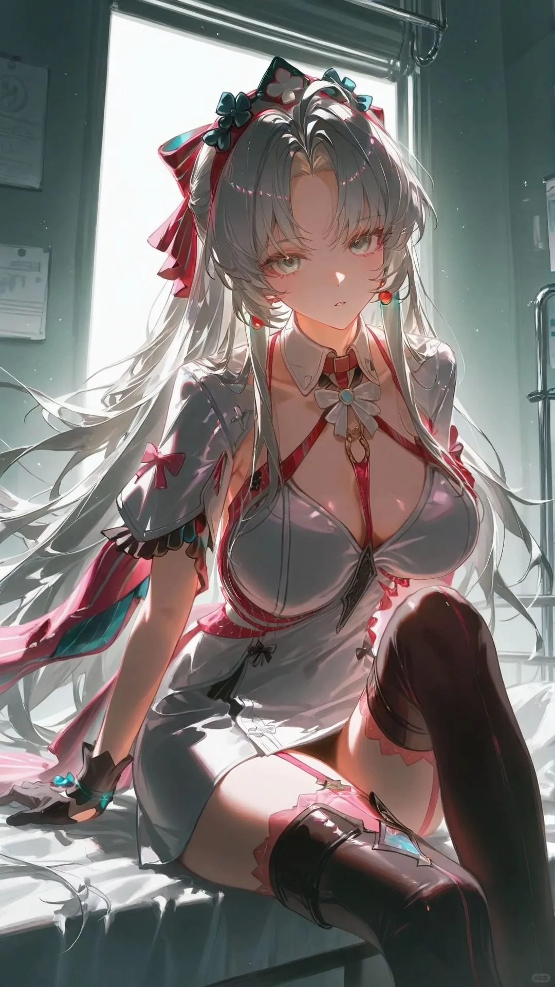 鸣潮女角色护士装