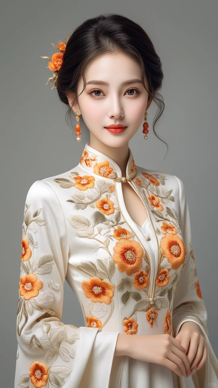 国风旗袍，端庄，优雅尽显