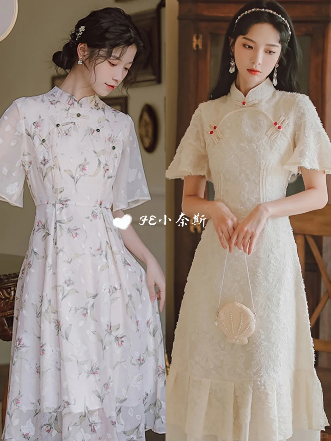 穿上旗袍🌸做人间优雅富贵花✨惊艳十足