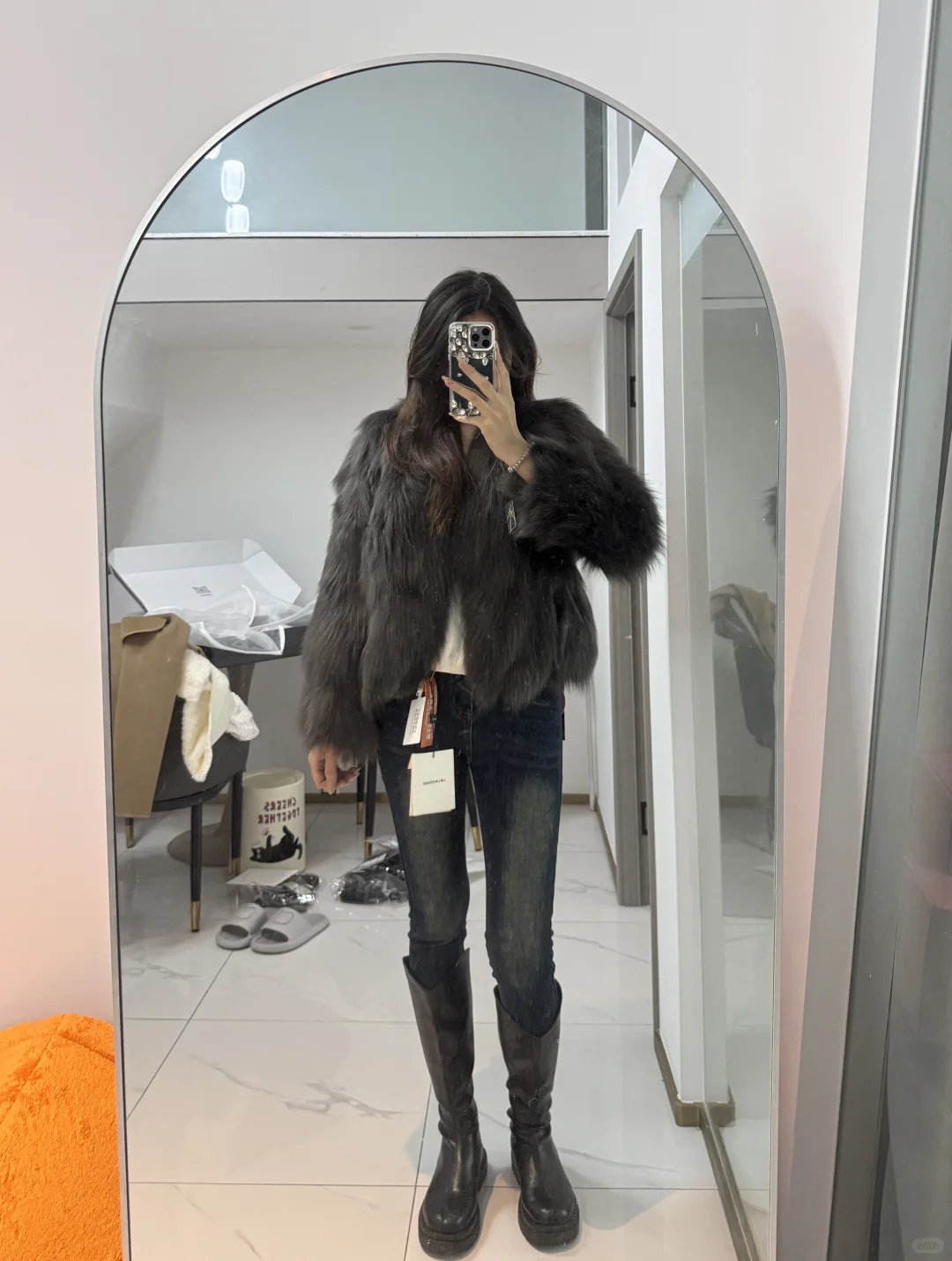 琳琳家皮草留哪件呀！