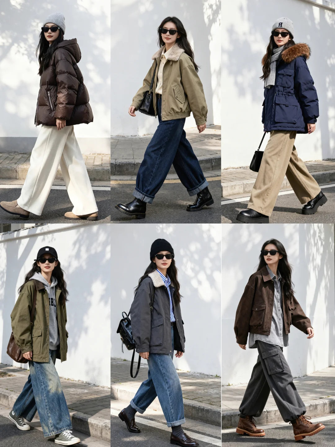 秋冬日常穿搭｜6套不重样的随性自在风