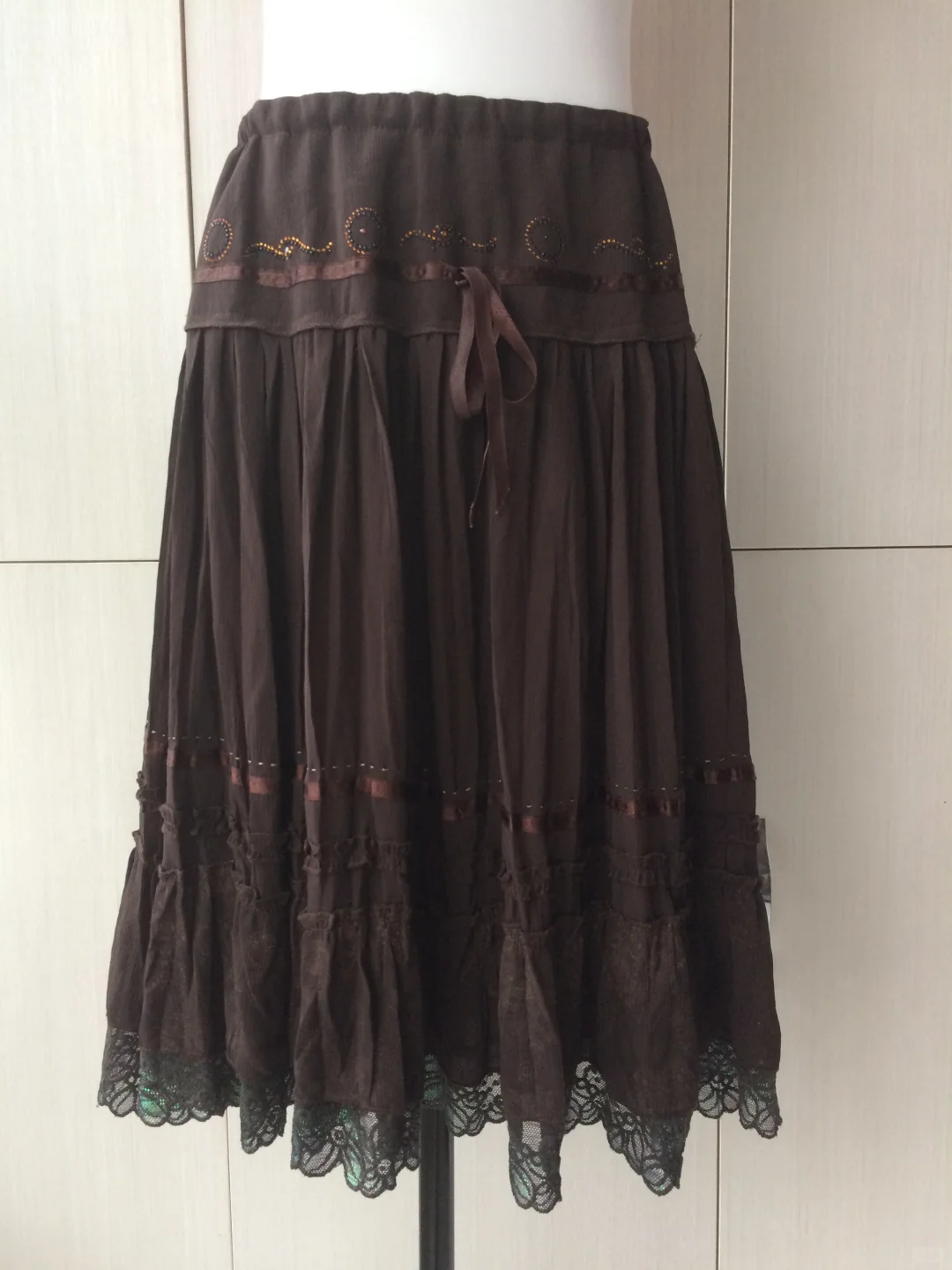 vintage复古红配棕