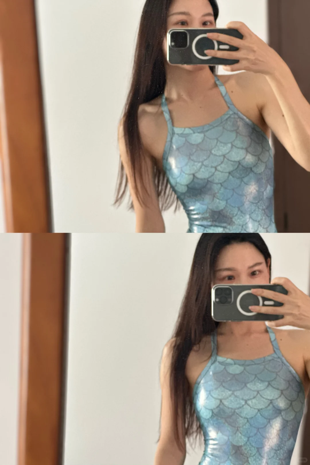 游泳真的把我养得很好🩵