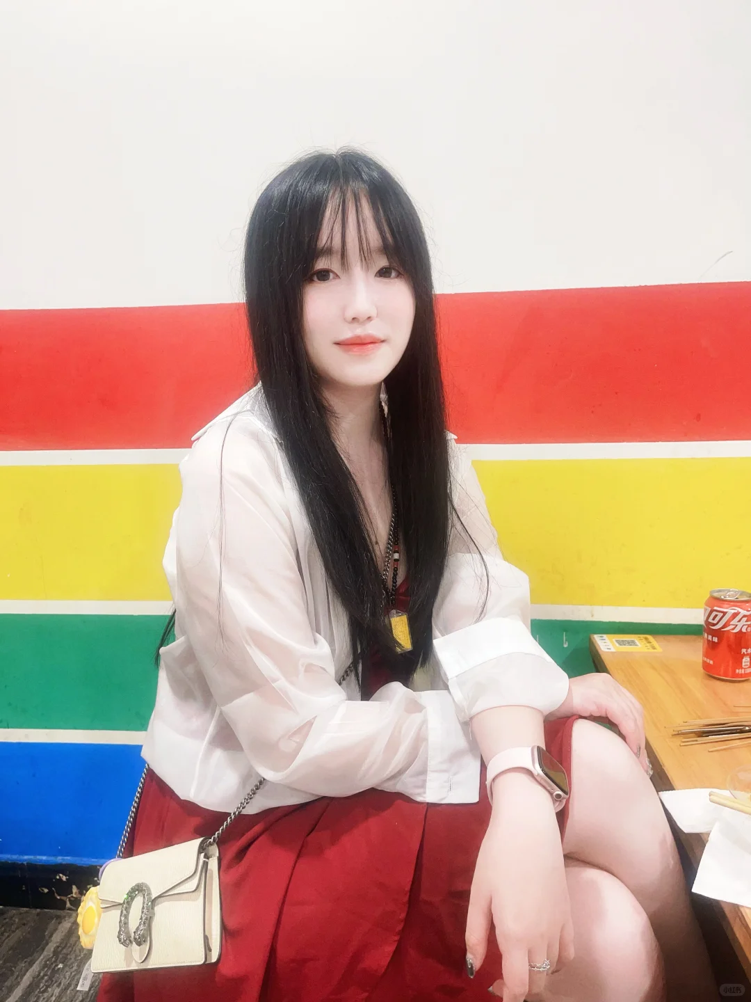 甜妹出街🥰🥰