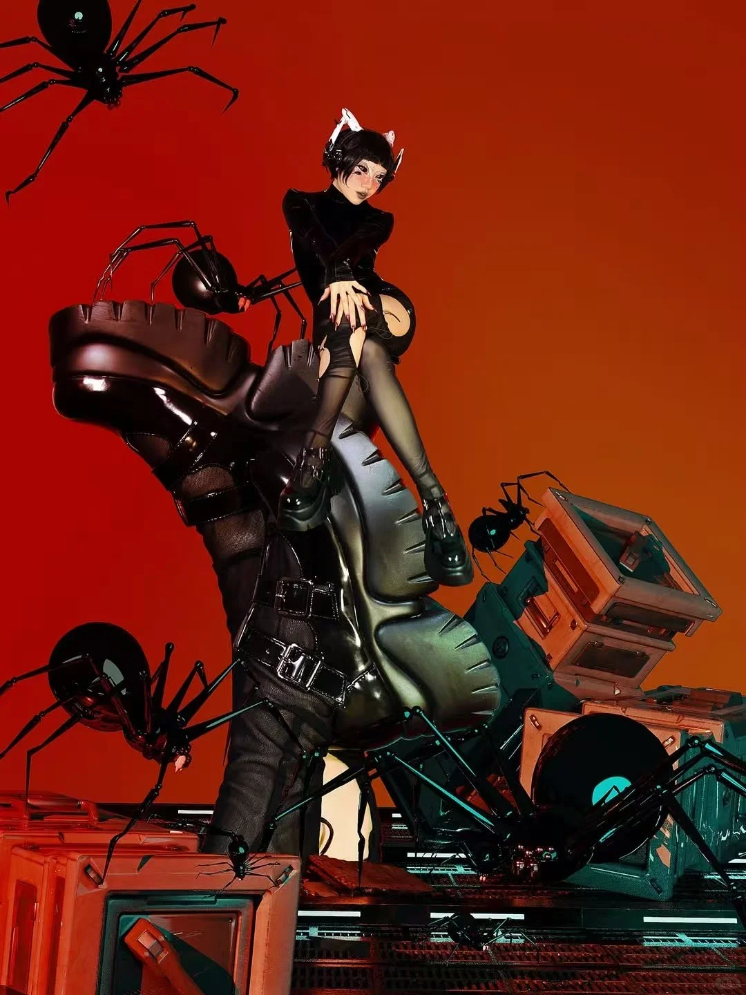 🕸️🩸暗夜蜘蛛女｜危险又迷人的哥特美学🕷️