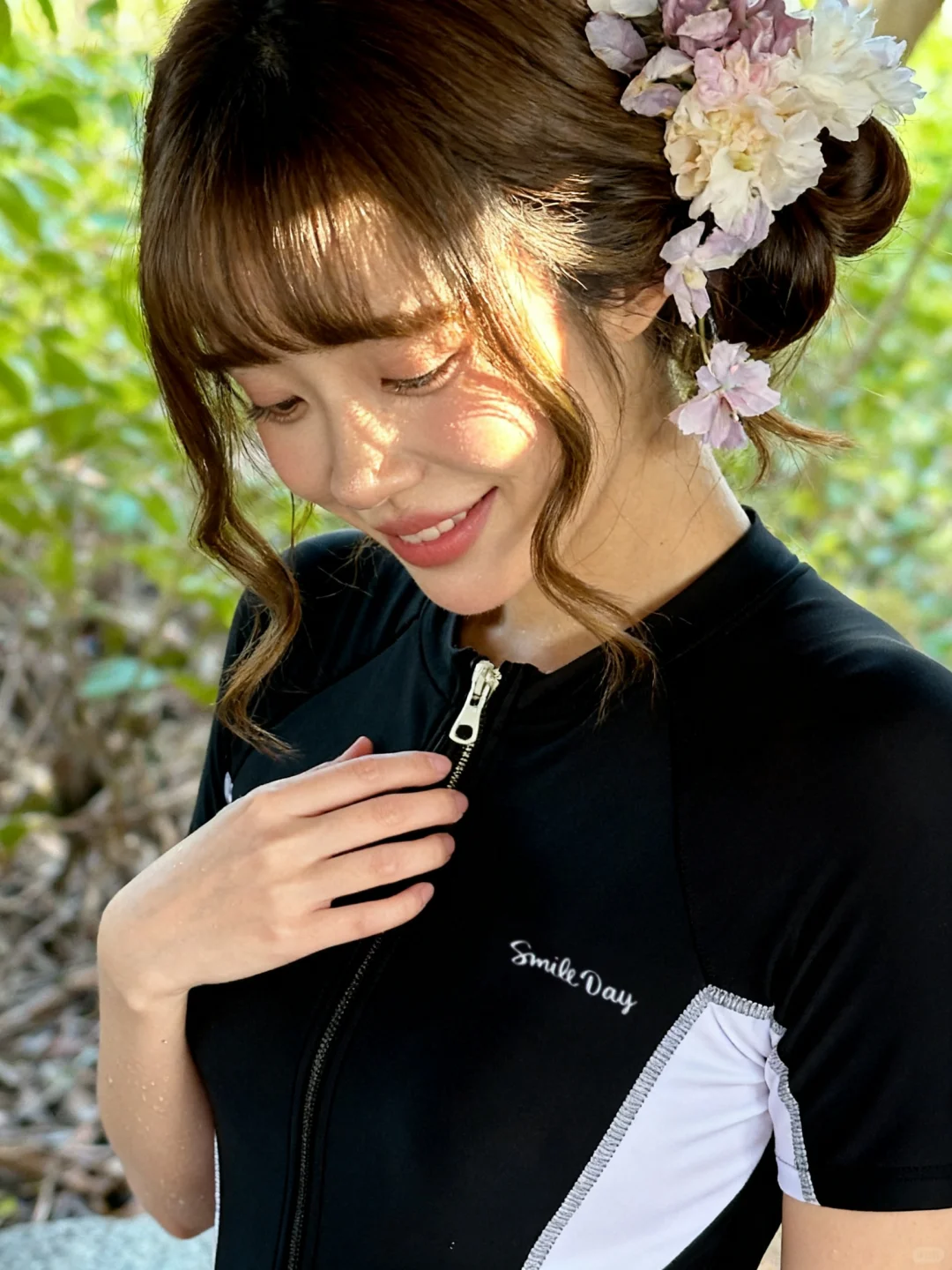 可以穿连体泳衣泡温泉吗？