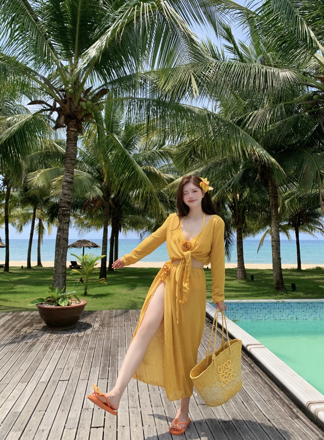 一到冬天就想去海岛度假🏖️