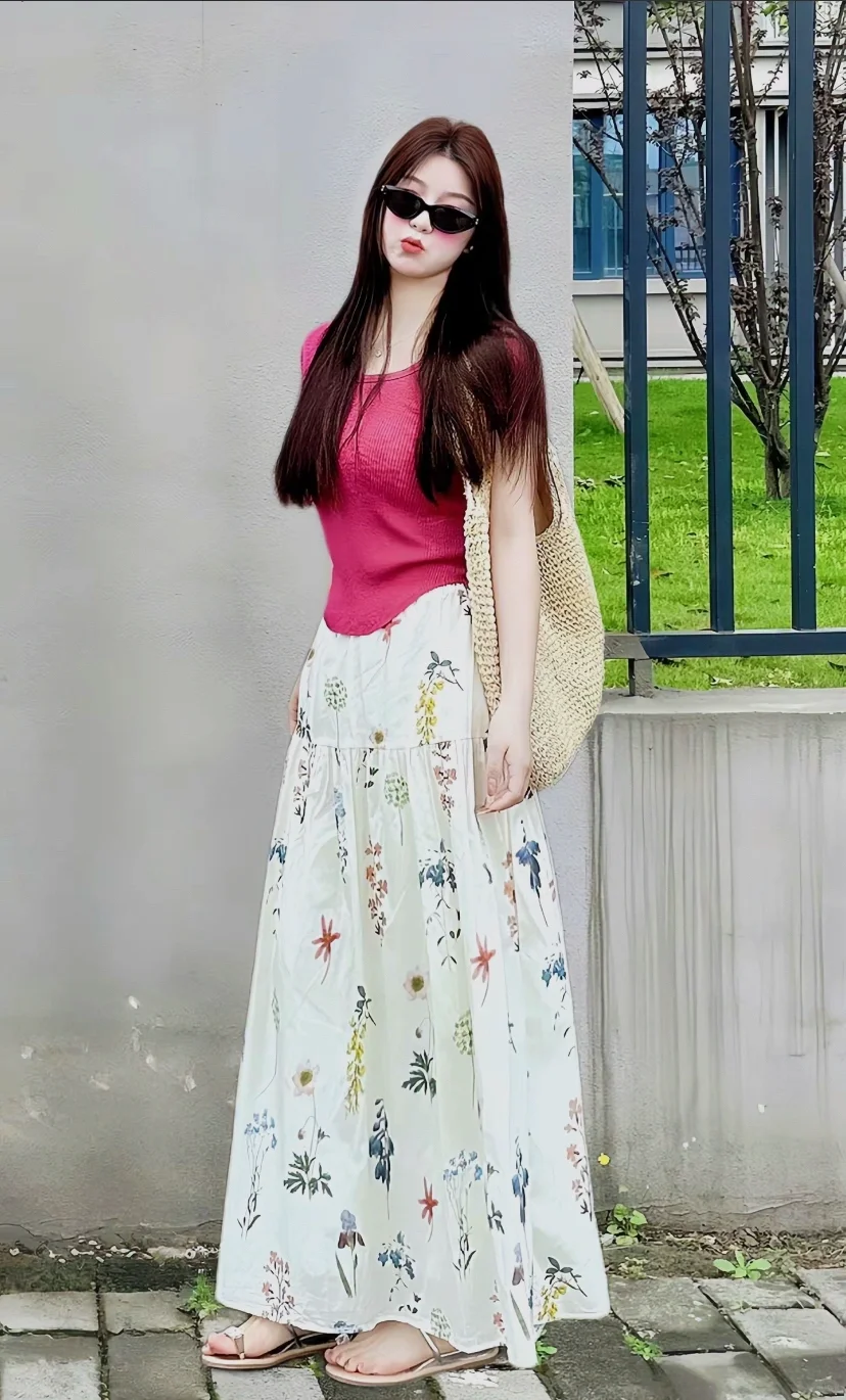 啊啊啊！超喜欢的长裙！🍃🍃