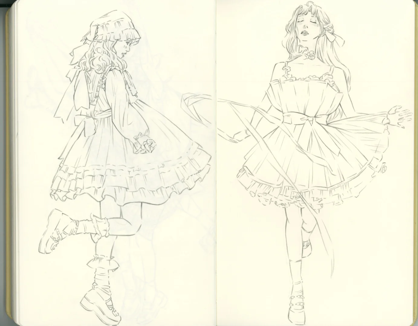 慢慢画，线条控的快乐！