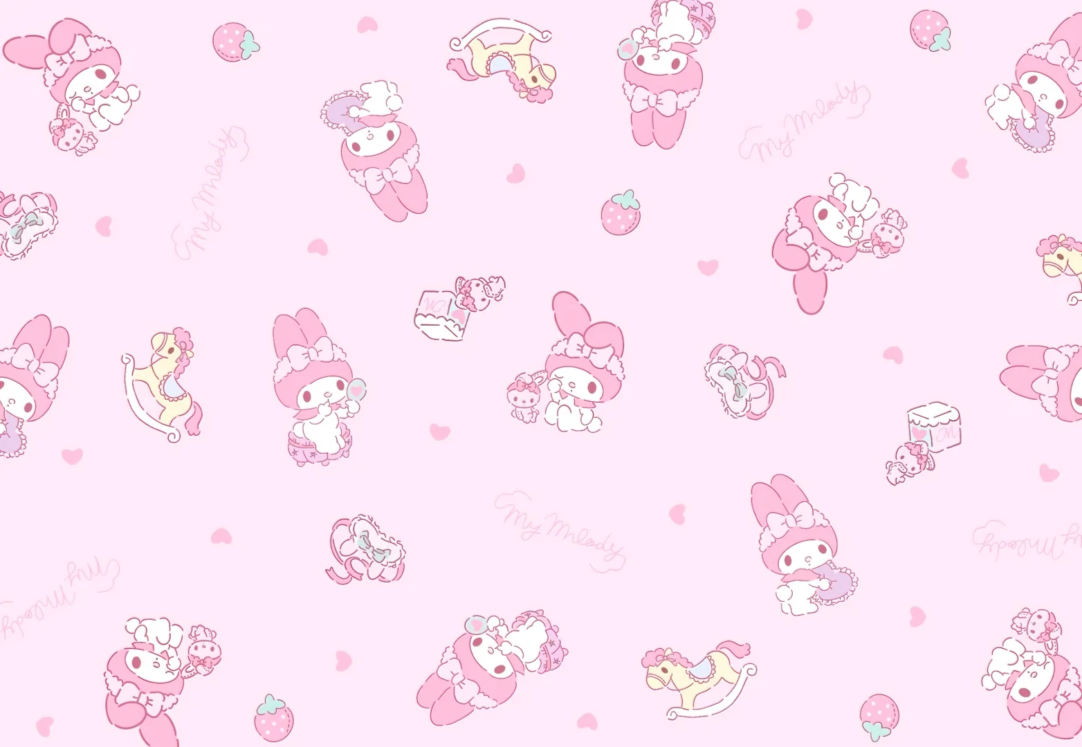 iPad壁纸丨美乐蒂来噜