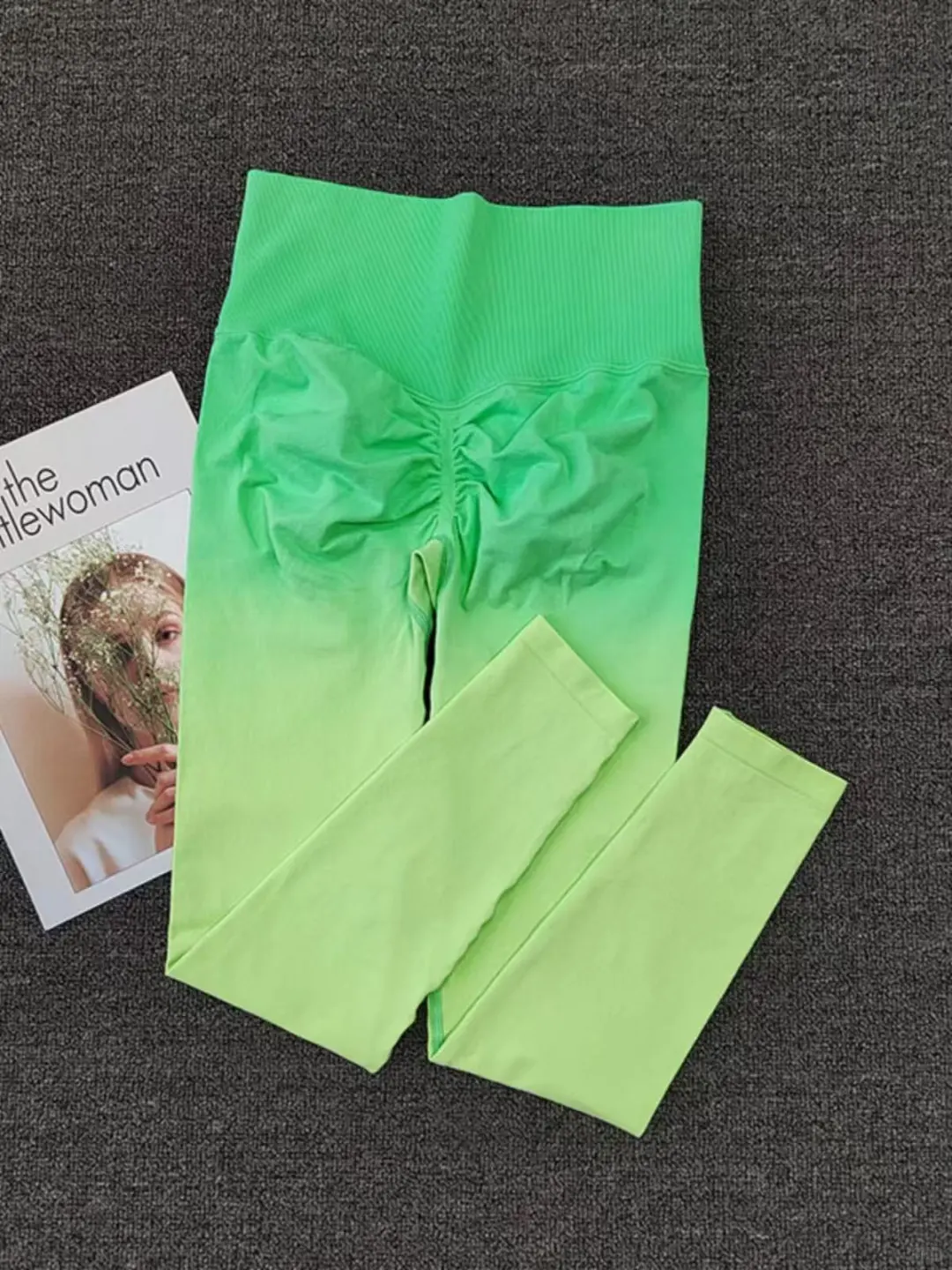 被问麻了❗ 这高腰渐变色蜜桃裤必须安利