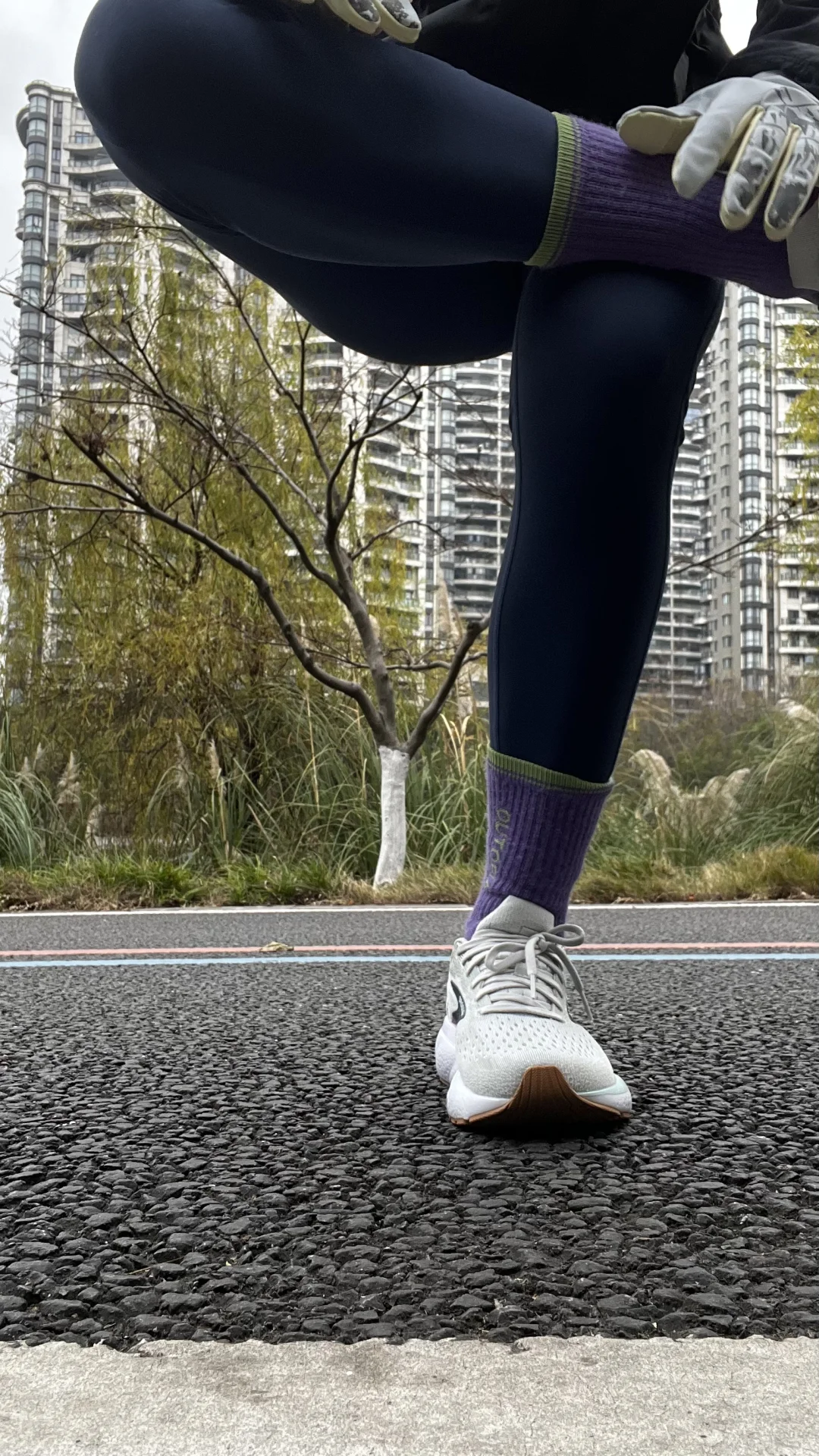 跑吧 热个身就不冷了