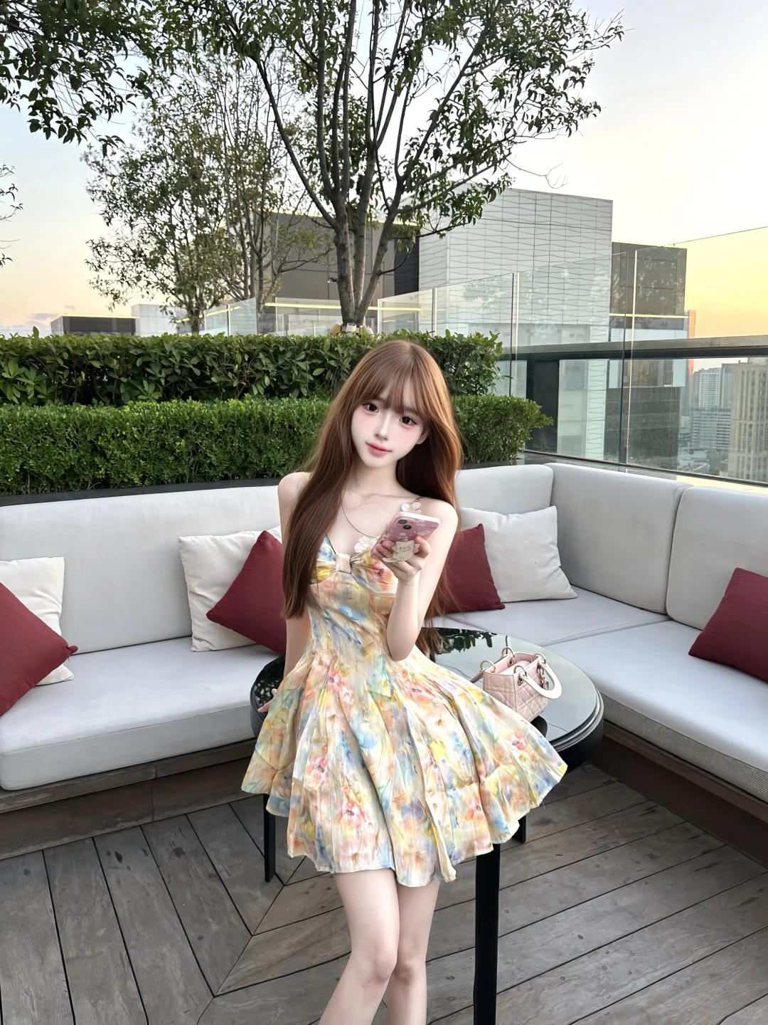 喜欢这种娇贵感～