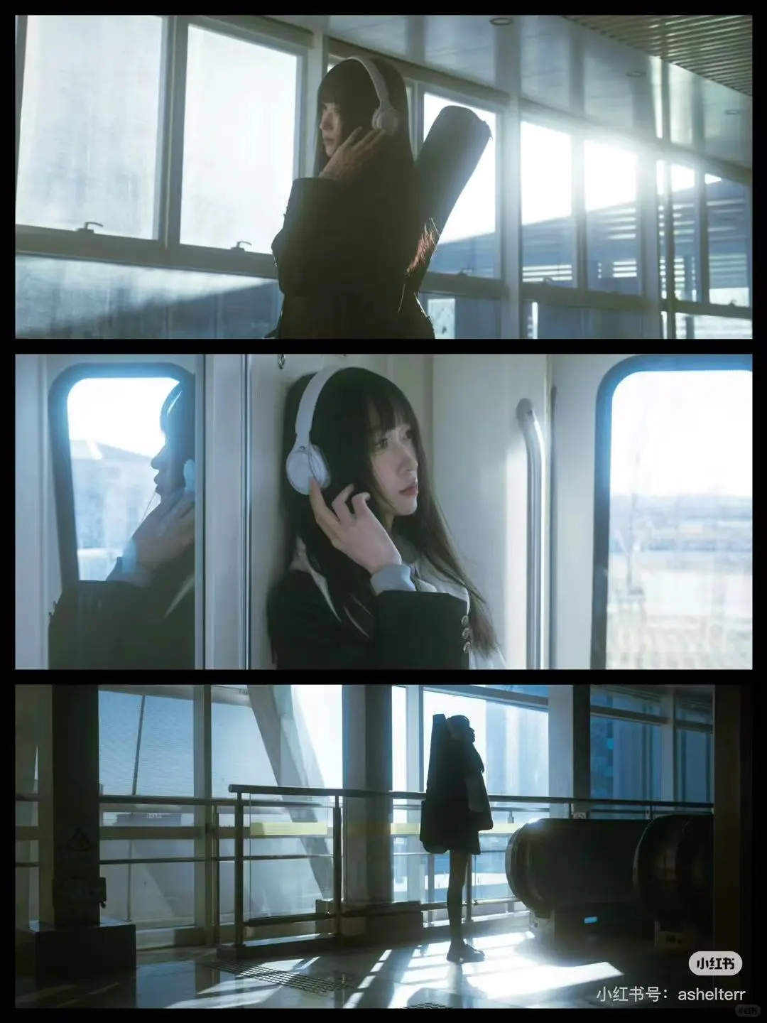 互勉｜冬日 jk 地铁