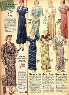 复古杂志里的时尚穿搭～