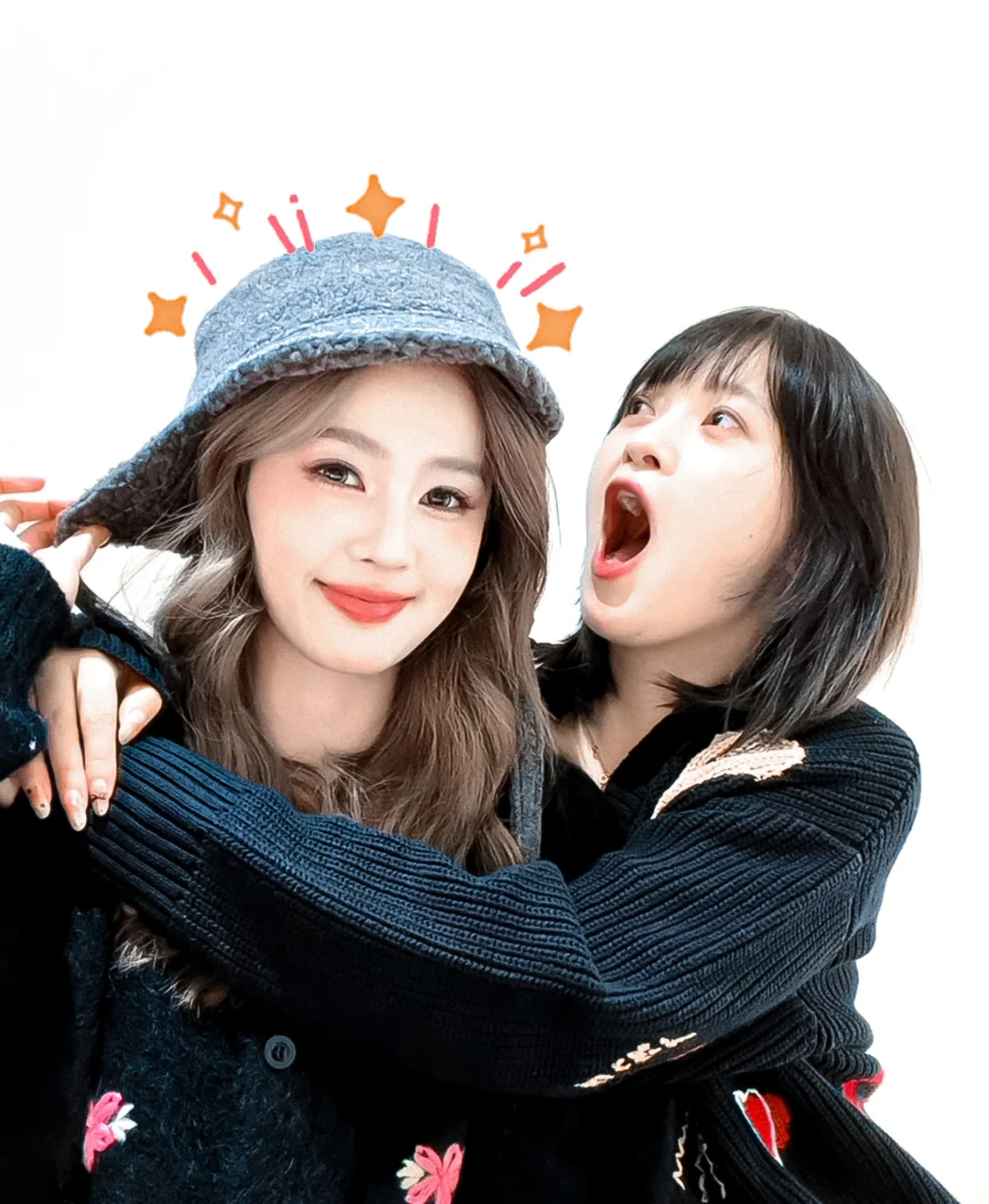 白鹿与呵呵一则/好甜！！！