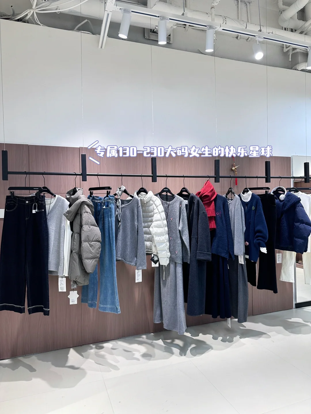 胖福福致力于帮助130-230斤女孩穿衣自由