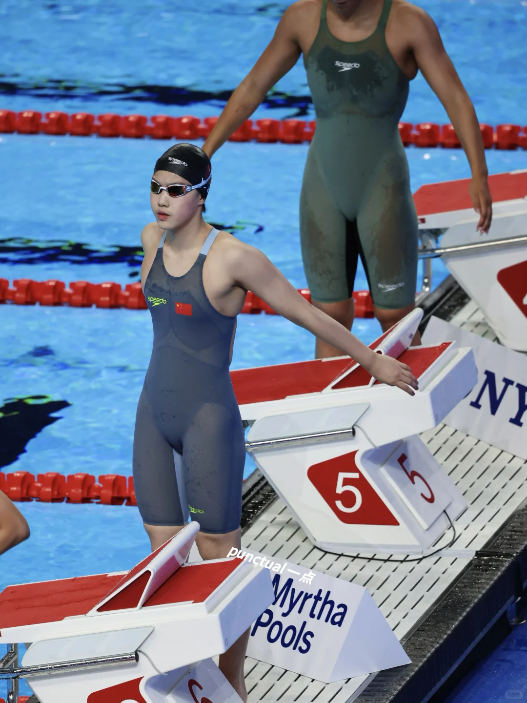 你有这么可爱的子迪妹妹进入我朝泳坛☺️