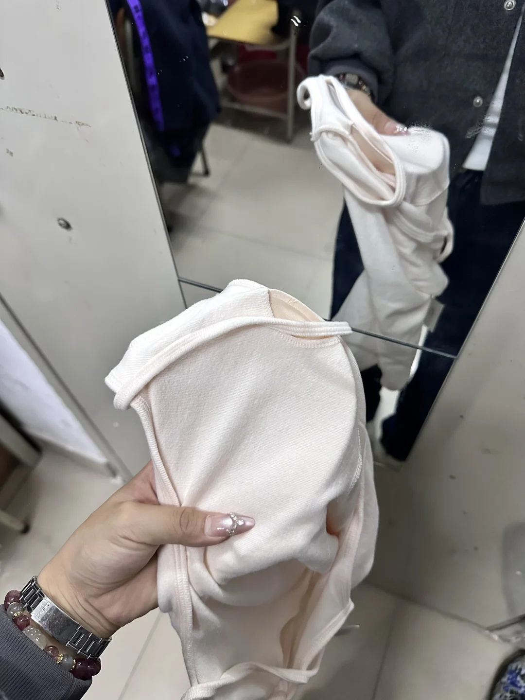 大学生上课必入！20+粉色吊带内搭