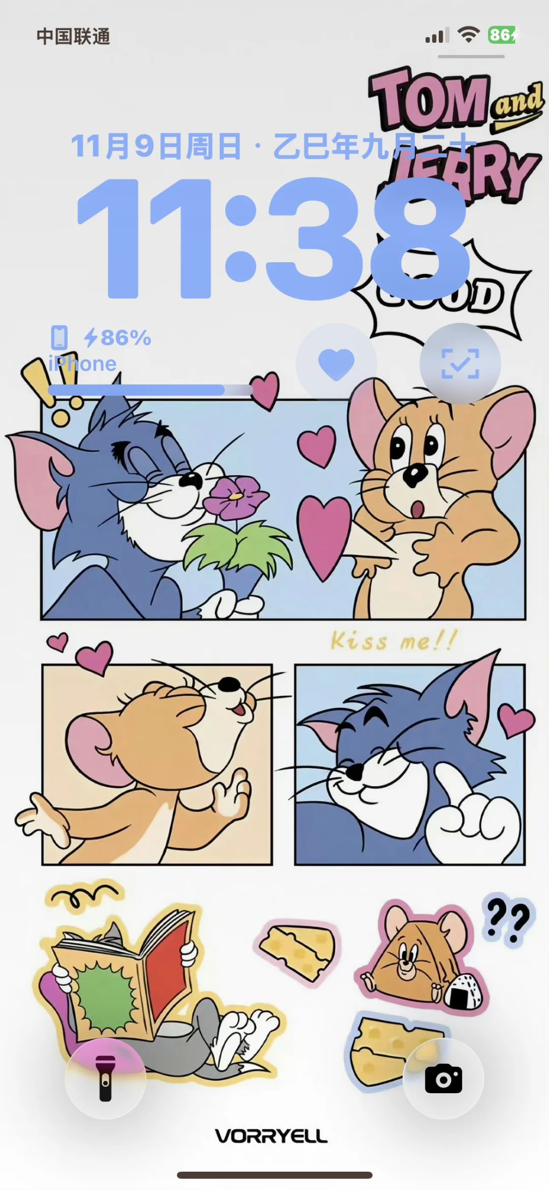 超好看！超好看的锁屏！没人懂我吗🫶🏻