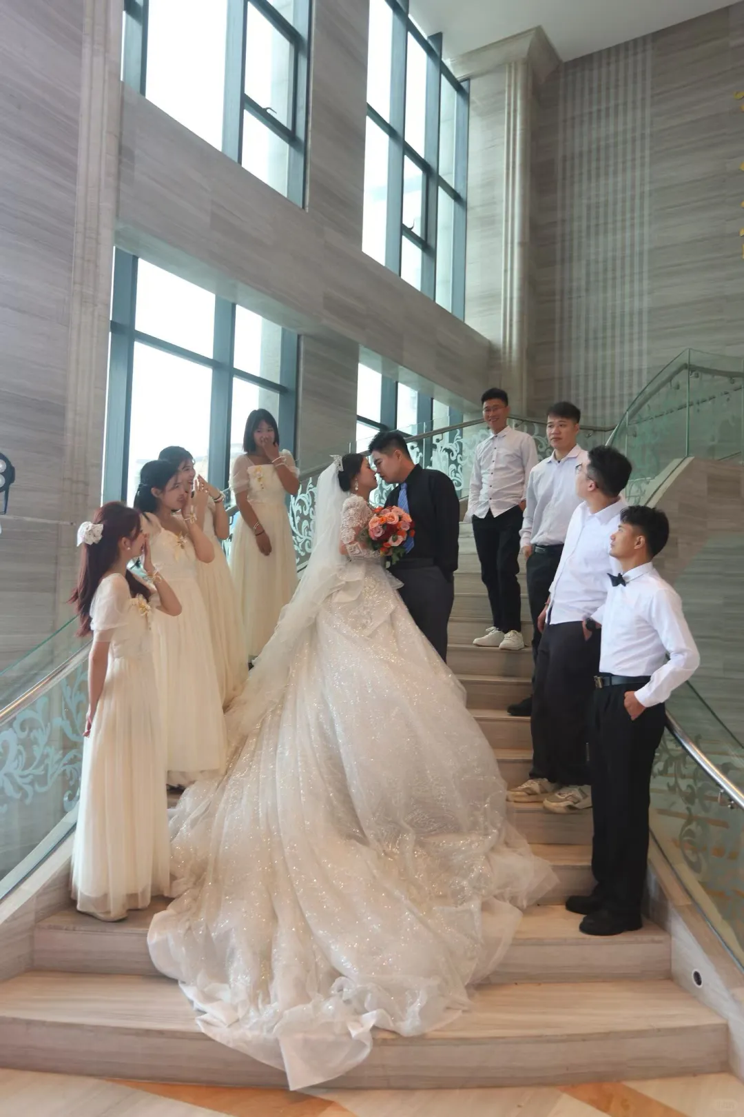 新婚快乐呀！感受幸福的人