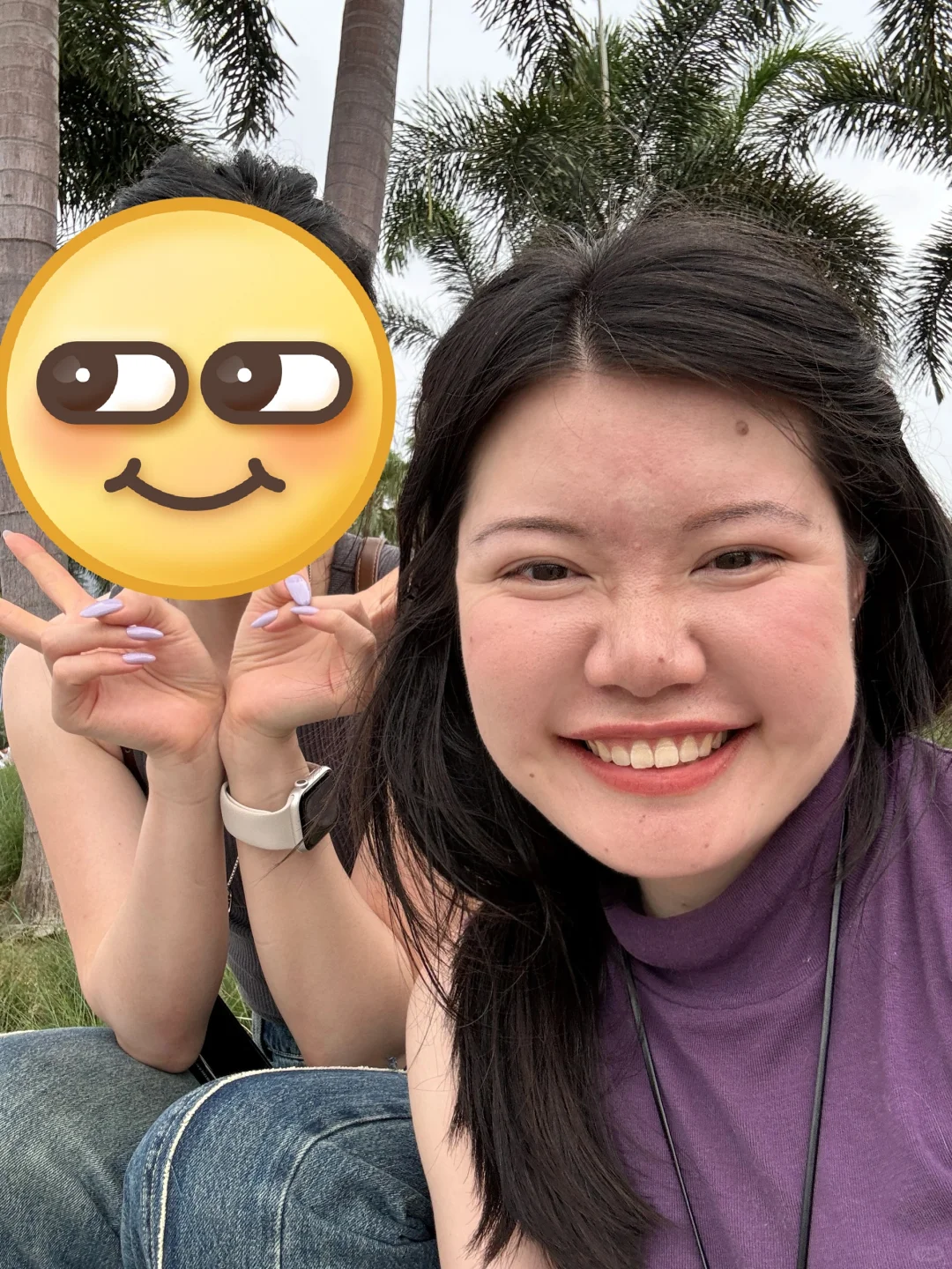 当方圆脸拍照学会笑容管理，我的妈包好看啊！