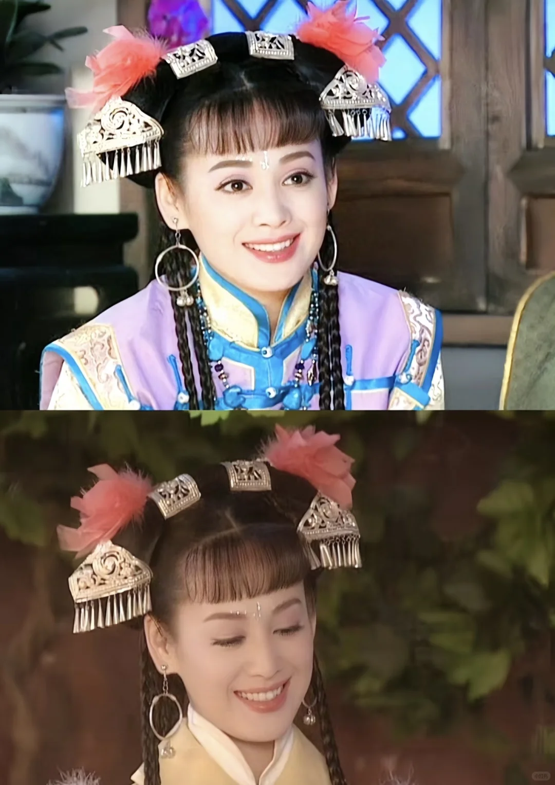 宁静，明艳大气的长相，野性难驯的气质