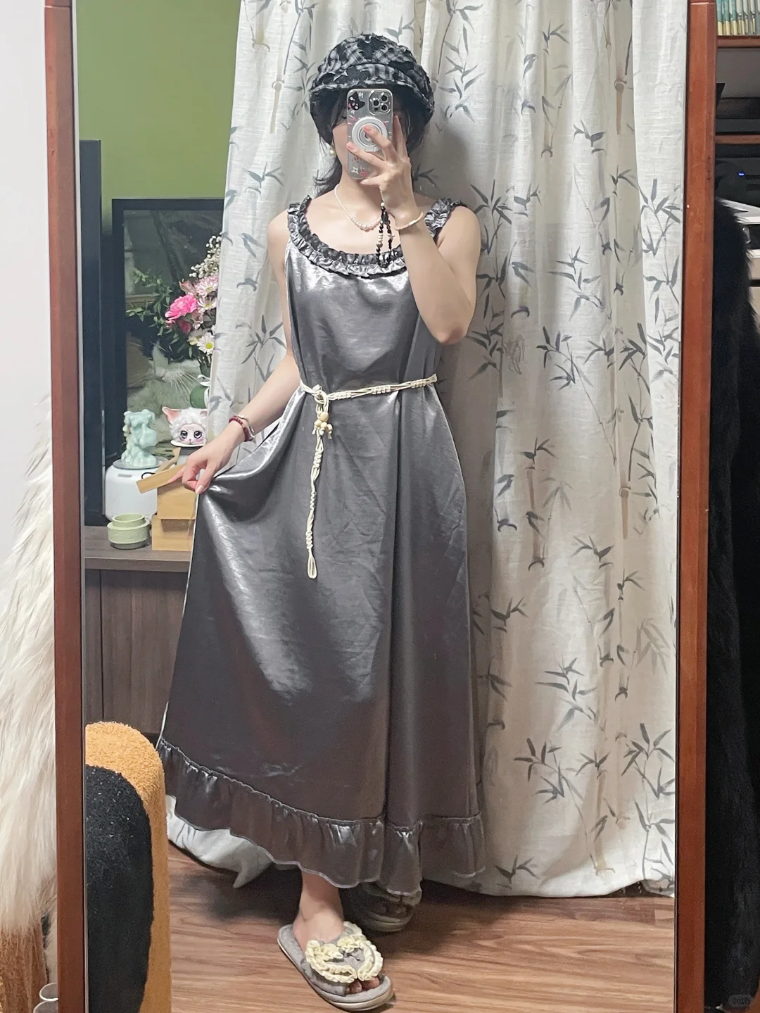 不知道有没有人跟我一样喜欢这种长睡裙