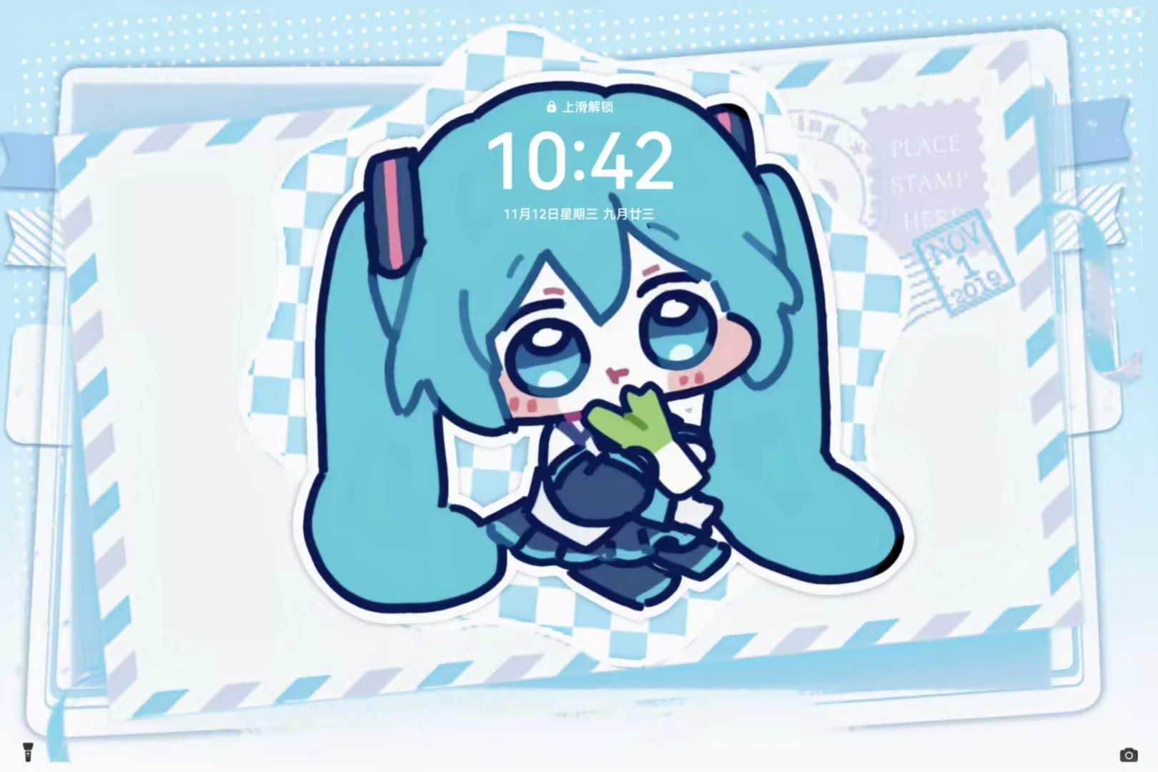 摸了一个平板壁纸模板(需要的可以分享！）