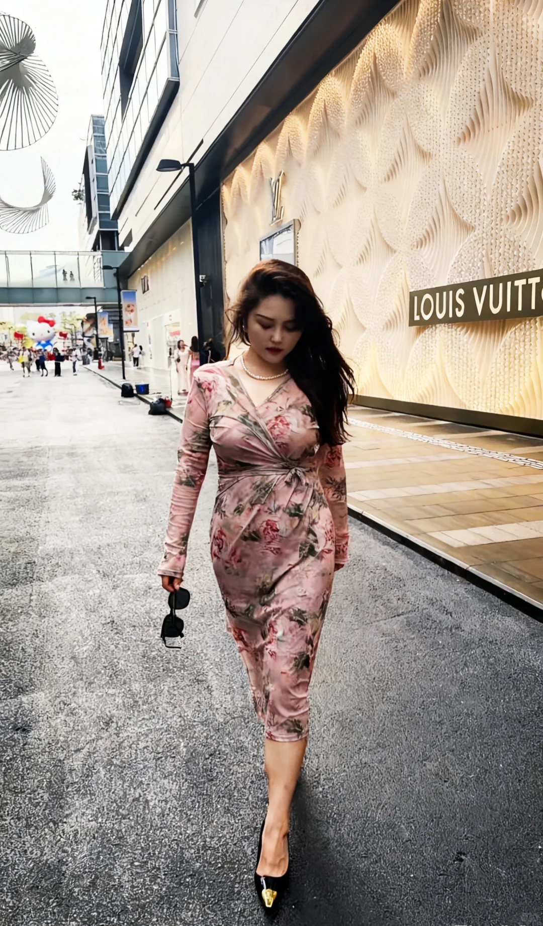 微胖，珠圆玉润