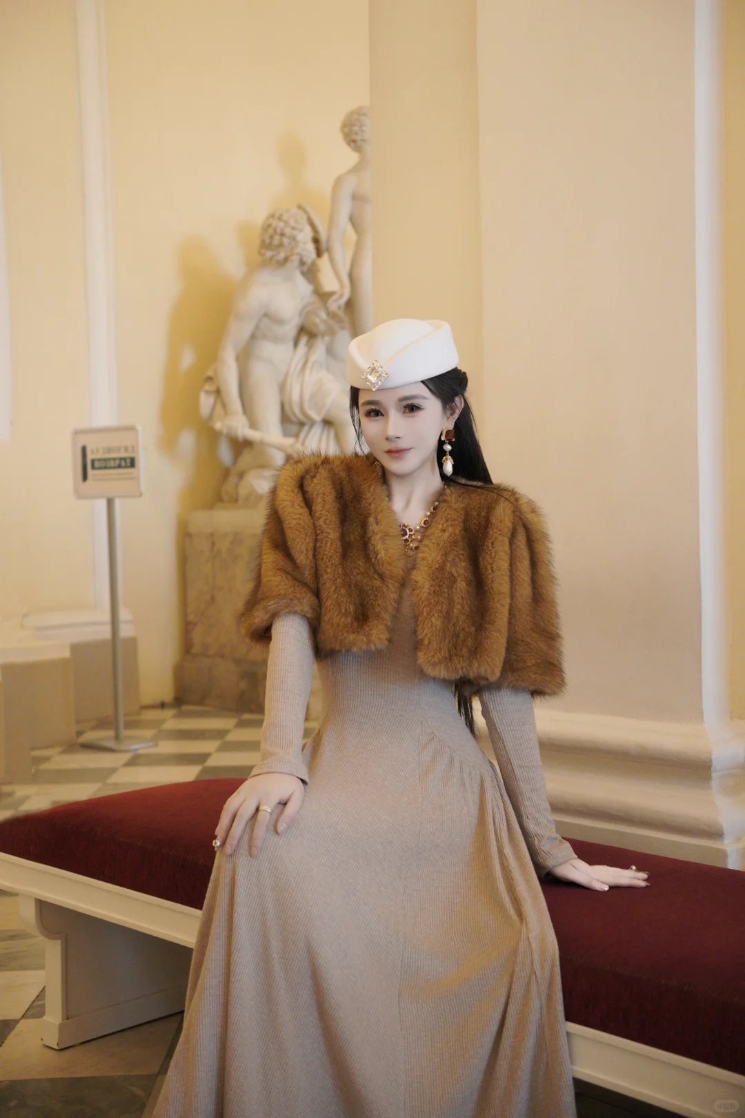 🇷🇺穿漂亮裙子到冬宫真的会收费10000🦌