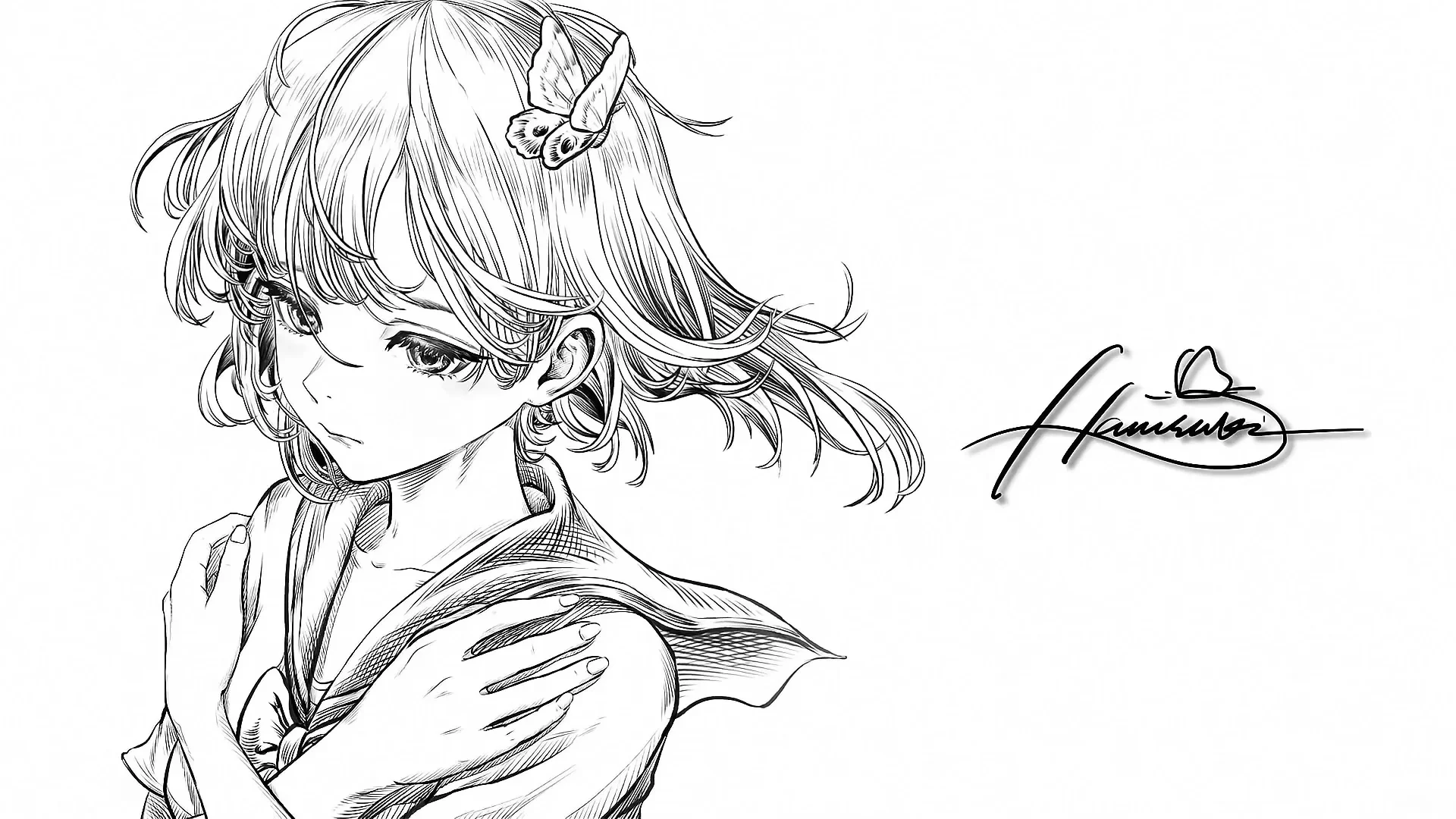 线稿动态壁纸 手机➕平板