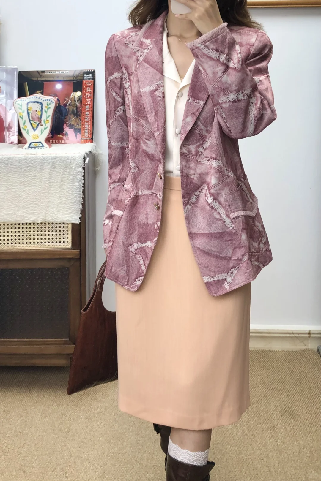 法式复古画报风外套