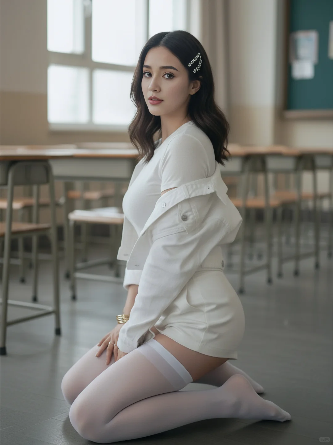 这组AI写真也太欲了！