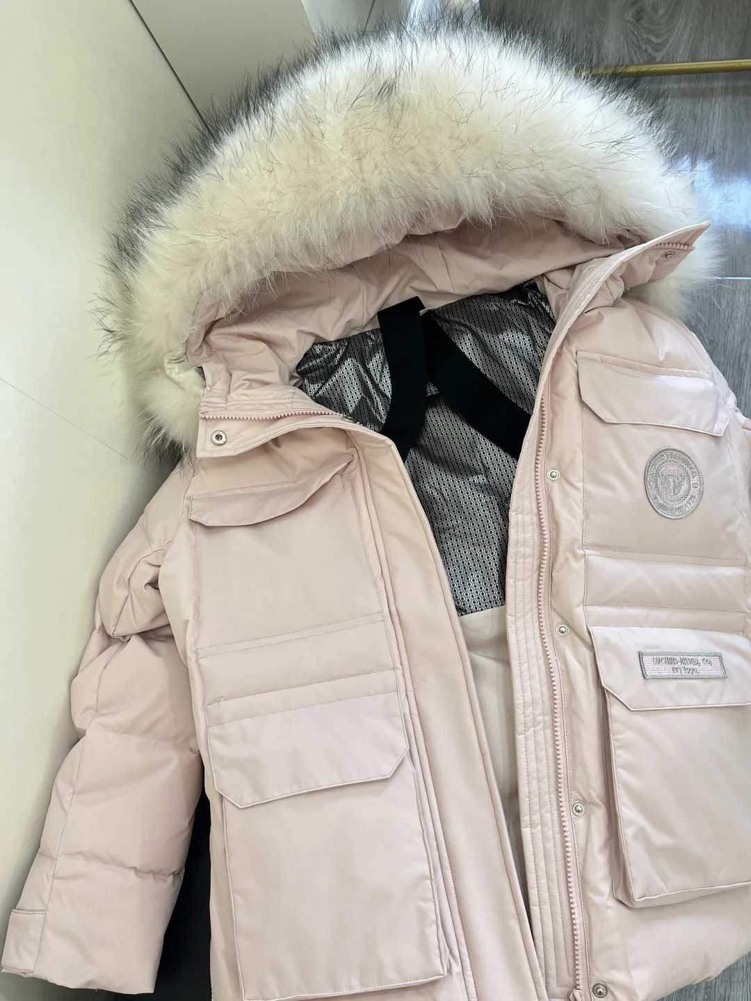 降温❄️就穿这件粉粉嫩嫩的羽绒服🍧好甜美啊