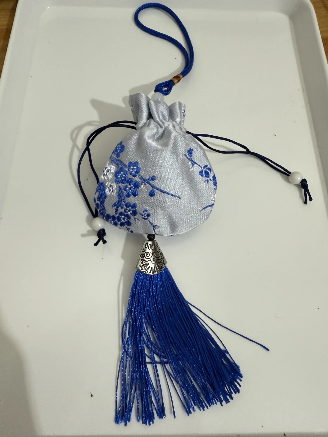 奇楠沉香刺绣挂饰手工香囊复古风手提袋女款