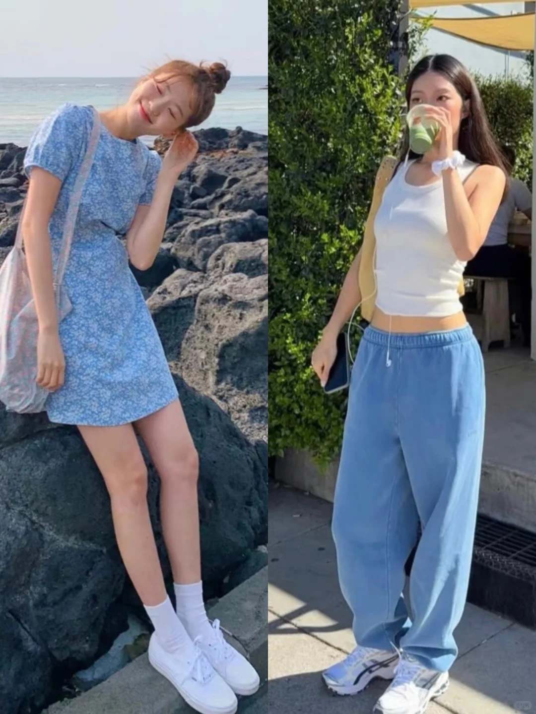 显瘦显高的运动混搭风来啦💯